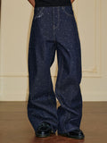 YADcrew All Over Starry Rhinestone Loose Fit Jeans