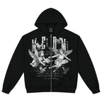 MEDM Angel Patch Zip Up Hoodie