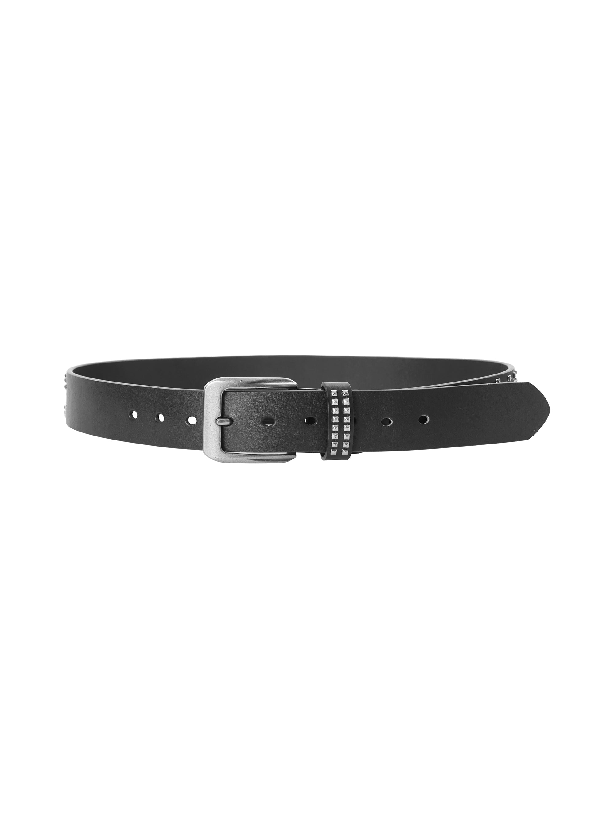 KARMANISTIC Punk Studded Logo Belt