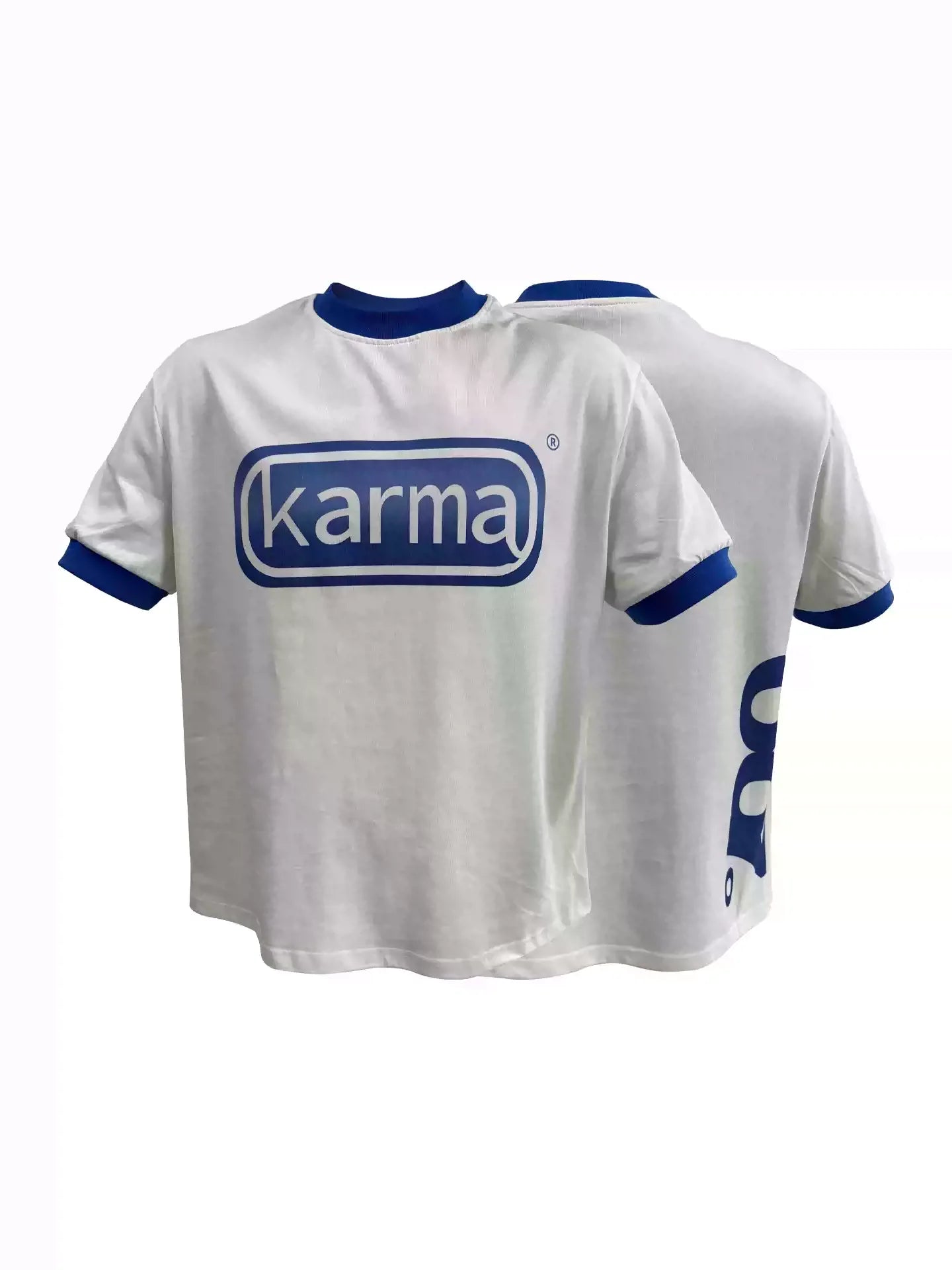 KARMANISTIC Color Block Vintage Design Tee