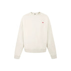 1807 One Point Box Logo Embroidery Sweatshirt