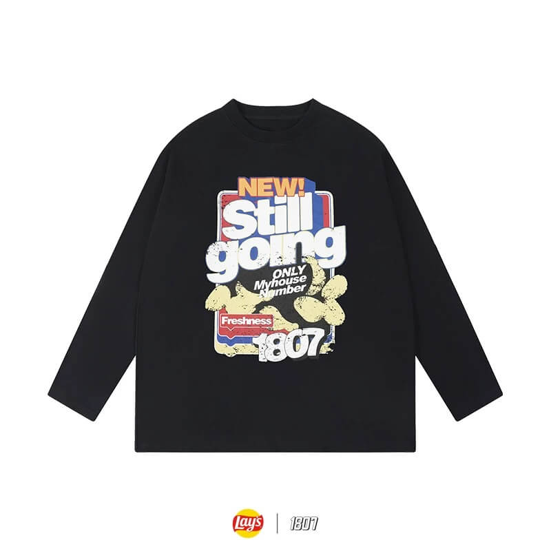1807 × Lay’s Potato Chips Printed Long Sleeve Tee