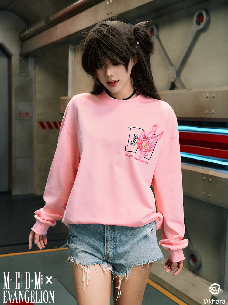 MEDM x EVA Basic Logo Long Sleeve Tee