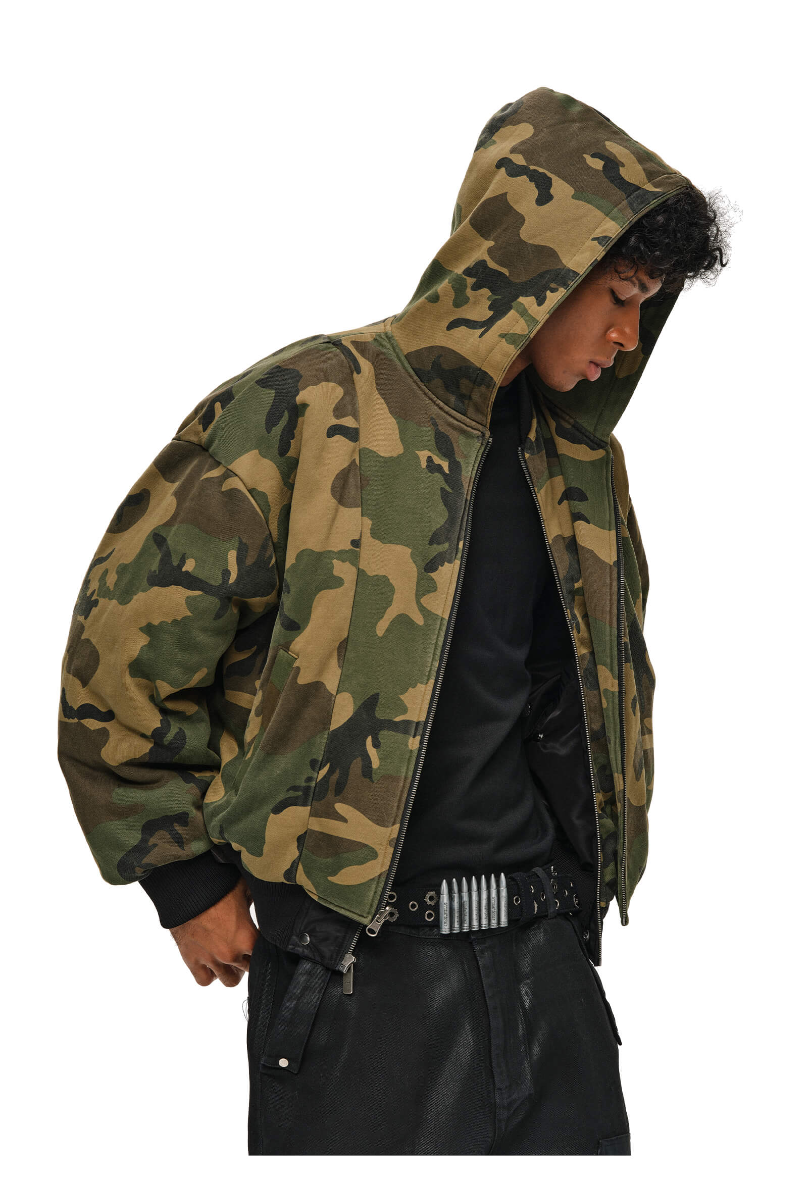 ANTIDOTE Reversible Camouflage MA-1 Bomber Jacket