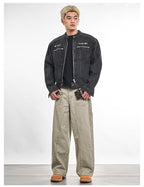 F3F Select Metal Decoration Washed Denim Jacket