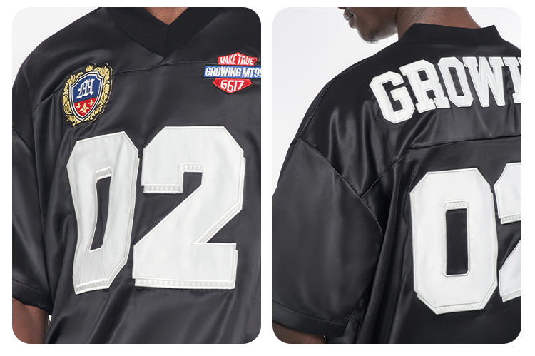 F3F Select 02 Number Patch Hockey Jersey