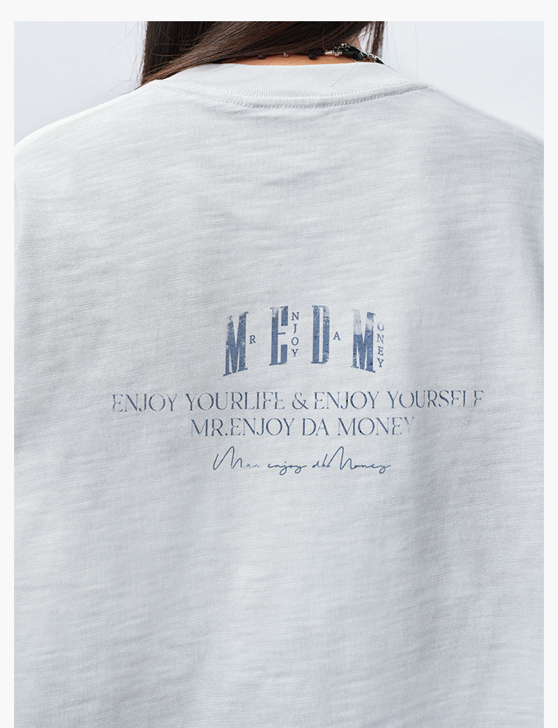 MEDM Clown Oil Painting Long Sleeve Tee