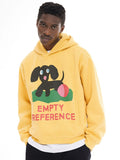 EMPTY REFERENCE Puppy Logo Print Hoodie