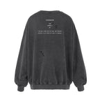 UNDERWATER Wormhole Destruction Thorns Printed Sweatshirt