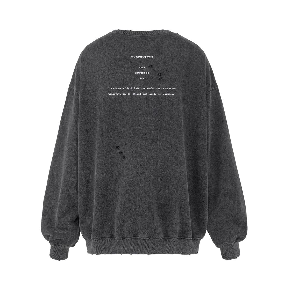 UNDERWATER Wormhole Destruction Thorns Printed Sweatshirt
