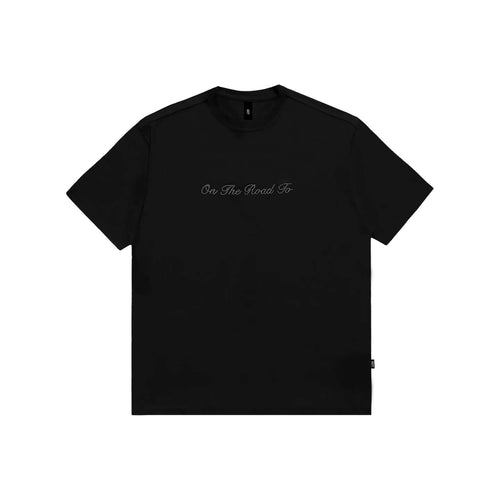 1807 On The Road To Rhinestone Embellished Tee