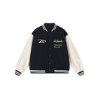 Achock Basic Embroidery Baseball Jacket