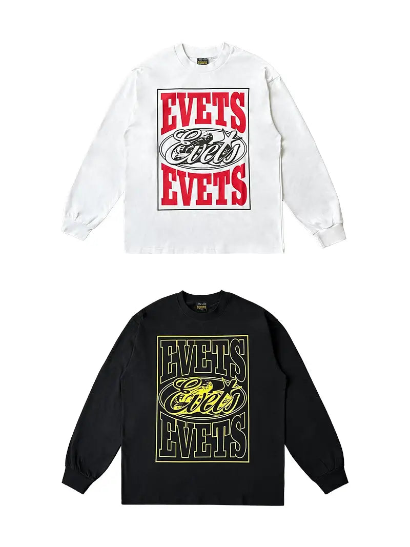 EVETS Graphic Logo Long Sleeve Tee