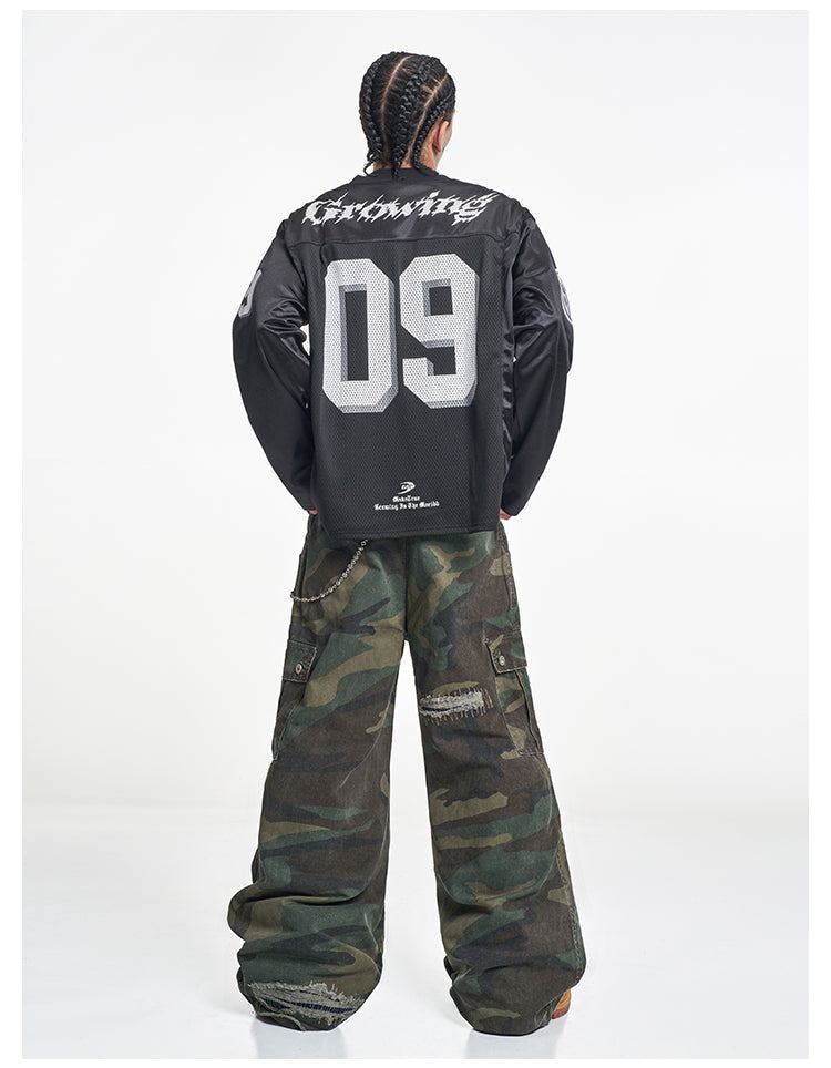 F3F Select 09 Graphic Mesh Long Sleeve Hockey Jersey