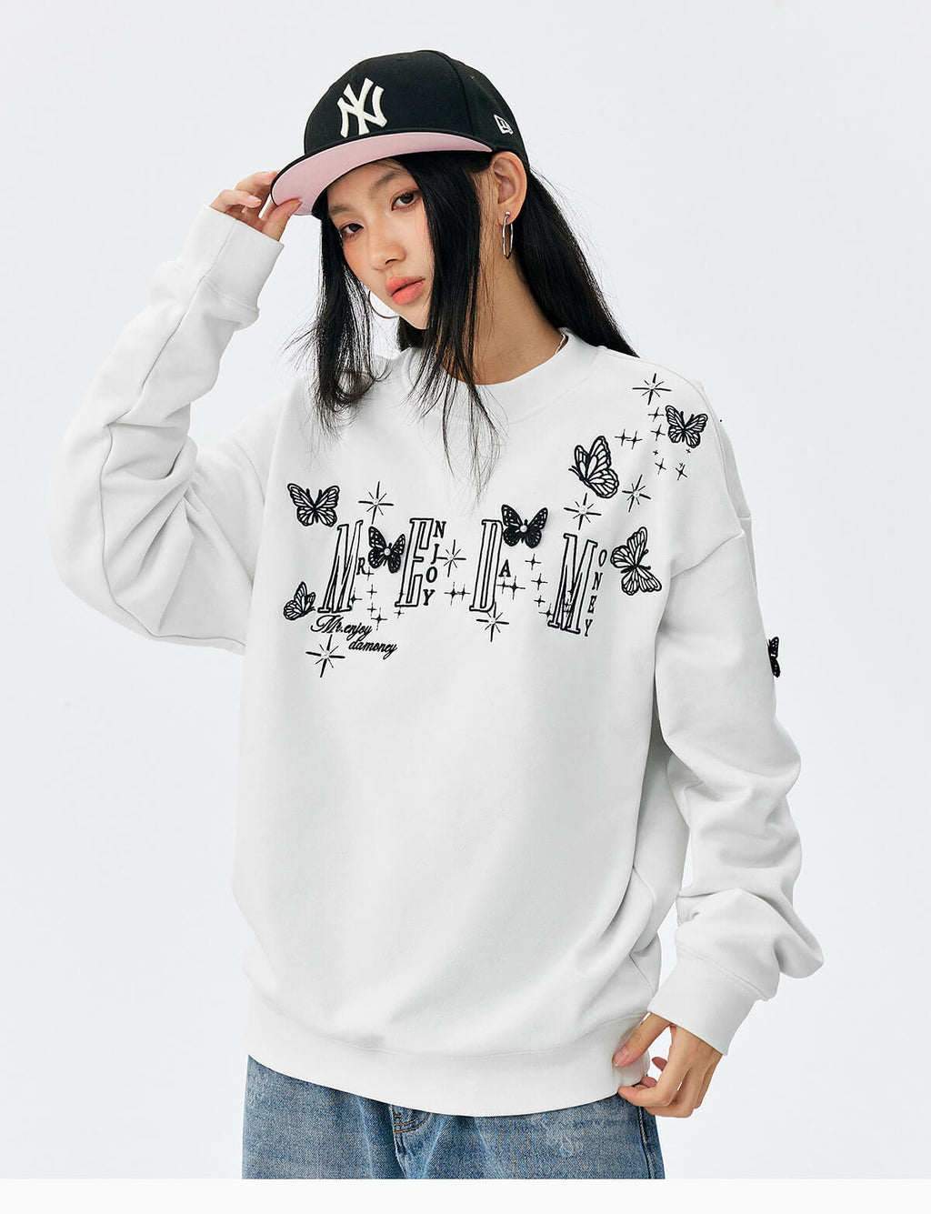 MEDM 3D Butterfly Logo Sweatshirt