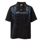 F2CE Washed X-ray Skeleton Print Polo