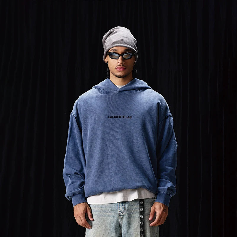Labt Unreal Font Print Hoodie