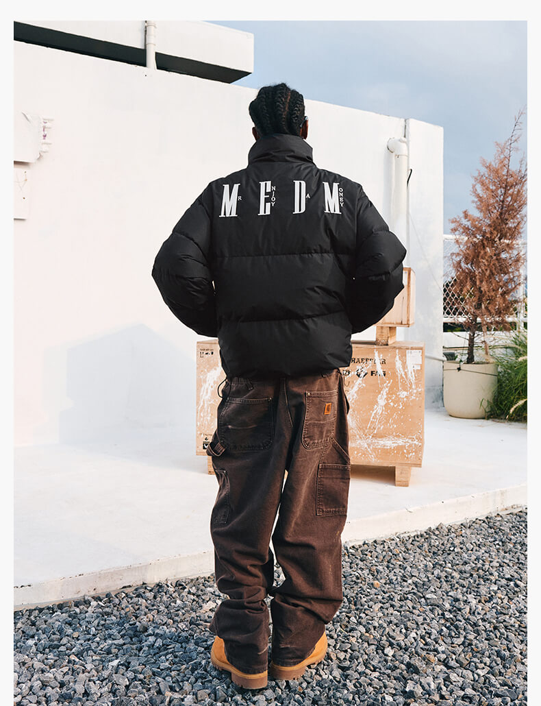 MEDM Logo Velcro Down Jacket