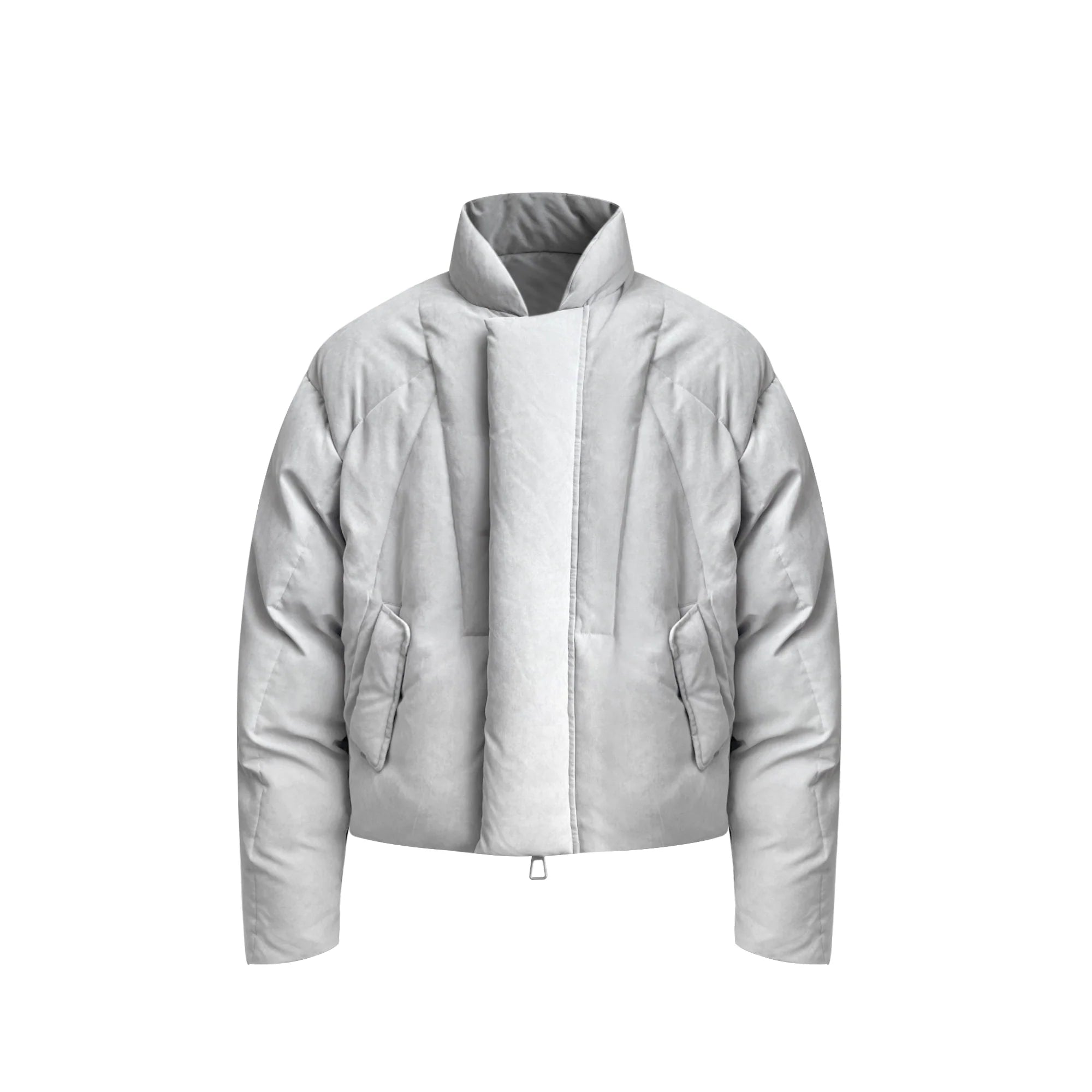 RUSURE Brushed Short Down Jacket