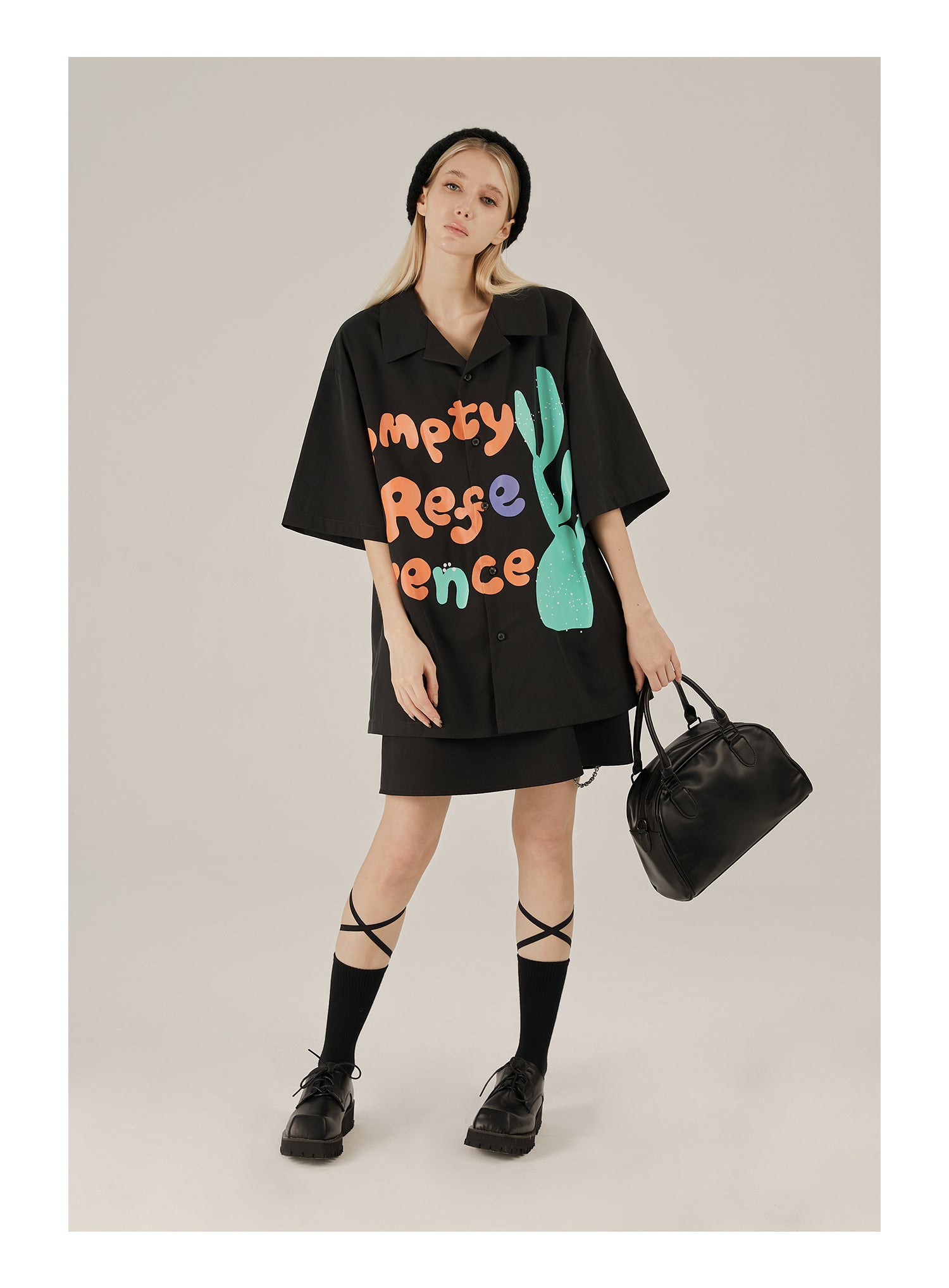 EMPTY REFERENCE Cactus Short Sleeve Shirt