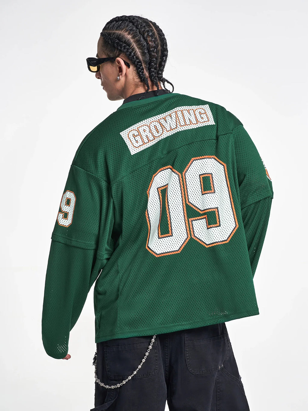 F3F Select 09 Numbered Mesh Long Sleeve Hockey Jersey