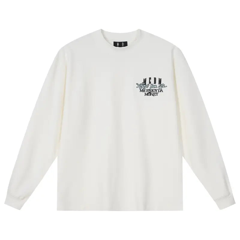 MEDM Warm Fleece Basic Long Sleeve Tee