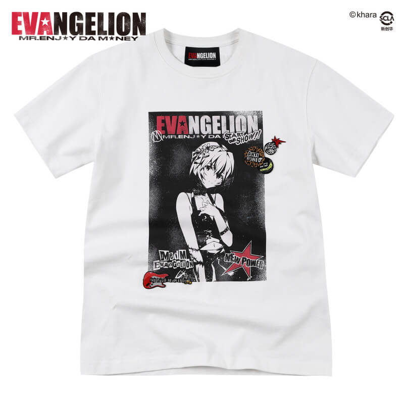 MEDM x EVA NEVER END Vintage Character Poster Print Tee