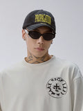 F2CE Distressed Embroidered Patchwork Dad Hat
