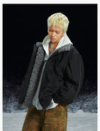 MEDM Removable Fur Lining Jacket