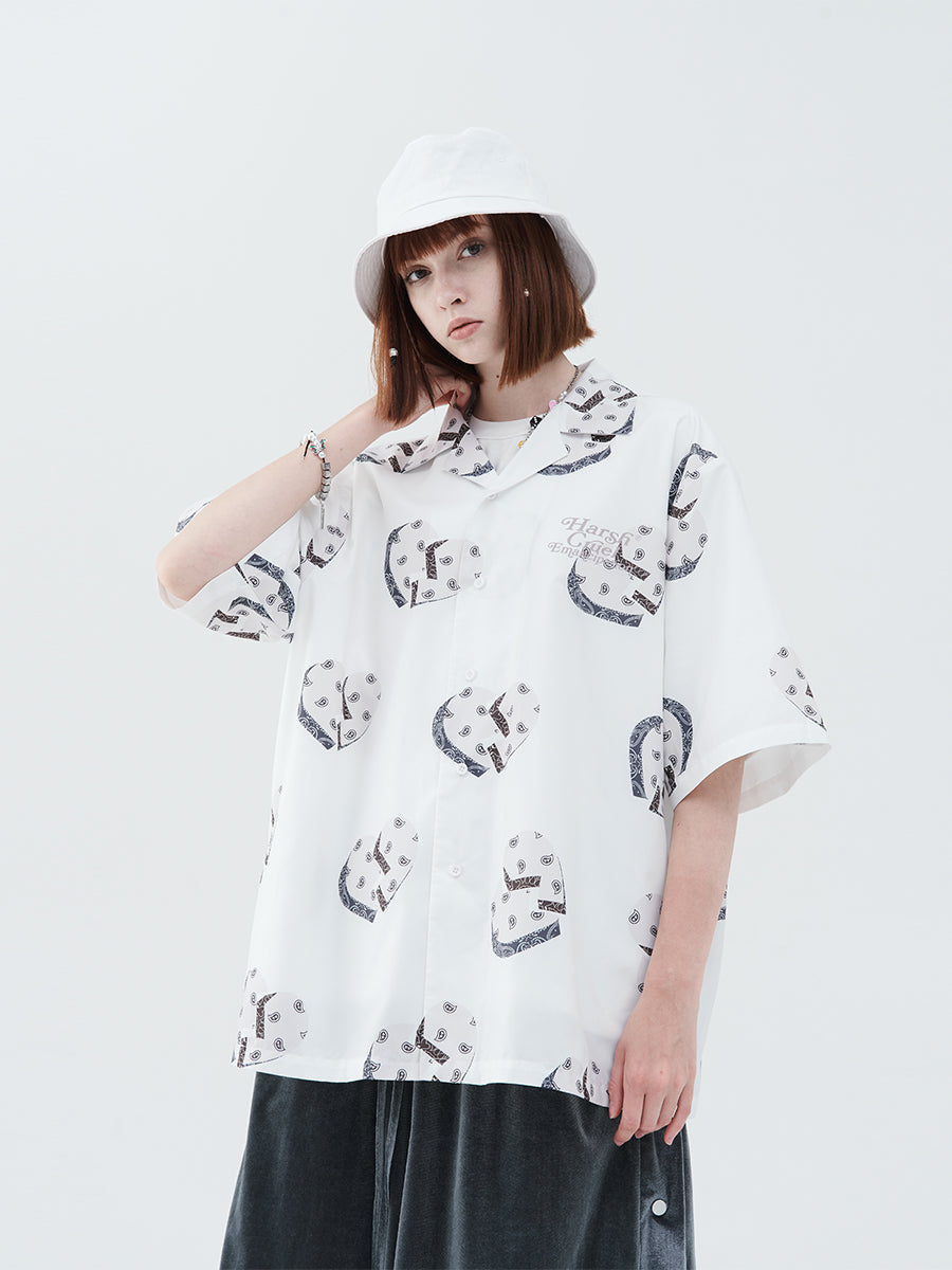 Harsh and Cruel Cashew Blossoms Cracked Stars Love Shirt