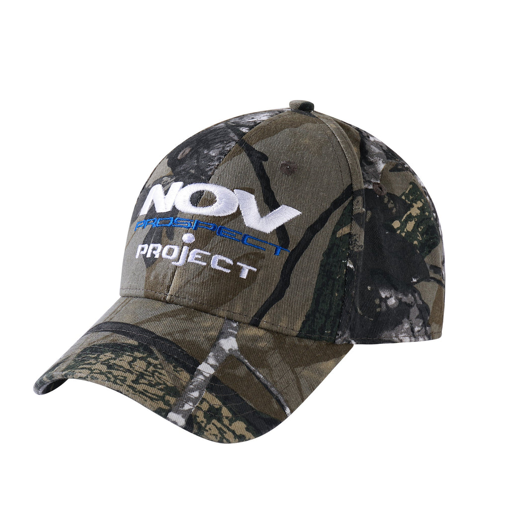 NOVACAM Tree Camo NOV Logo Embroidered Dad Hat