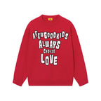 AFGK Slogan Letters Knit Sweater