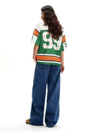 F3F Select Star 99 Numbering Color Block Mesh Short Sleeve Jersey