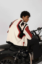 JHYQ Deconstructed Racing Motorcycle Jacket