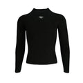 TGFCLUB Basic Logo 3D Silhouette Slim Fit Stretch Knit Sweater