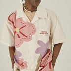 EMPTY REFERENCE Spring Flower Short Sleeve Shirt