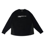 Labt Contrast Structure Mesh Sorona Long Sleeve Tee