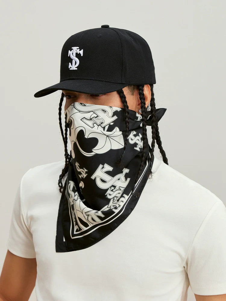 Small Town Kid Cross Logo Square Scarf / Bandana