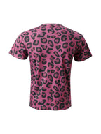 KARMANISTIC Leopard Print Slim Fit Stretch Tee