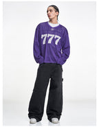 F3F Select 777 Numbered Mesh Long Sleeve Hockey Jersey