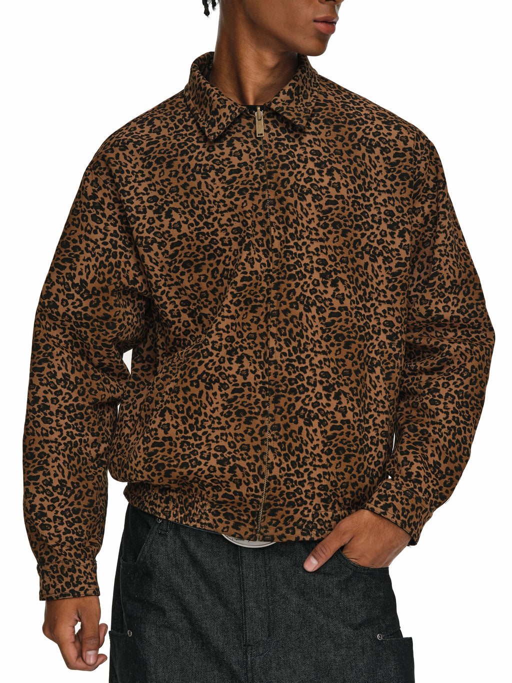 ANTIDOTE Leopard Reversible Detroit Jacket