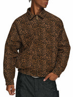 ANTIDOTE Leopard Reversible Detroit Jacket