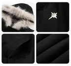 F3F Select Fur Lining Hoodie MA-1 Bomber Flight Jacket