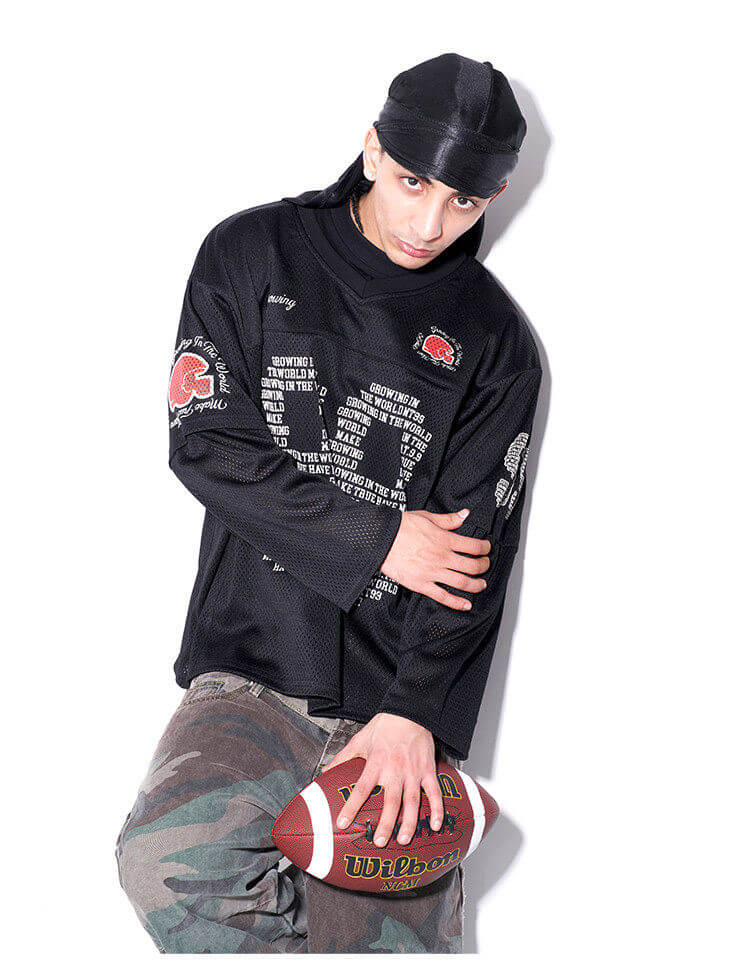 F3F Select 99 V Neck Mesh Long Sleeve Jersey