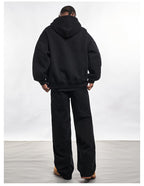 F3F Select Basic Oversize Zip Up Hoodie