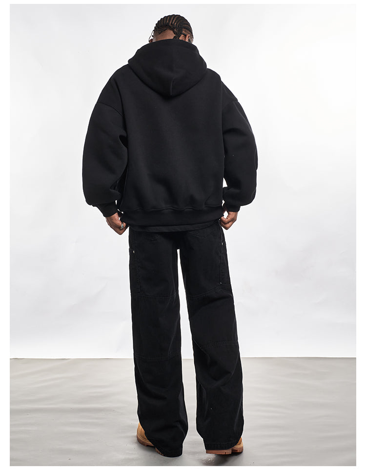 F3F Select Basic Oversize Zip Up Hoodie