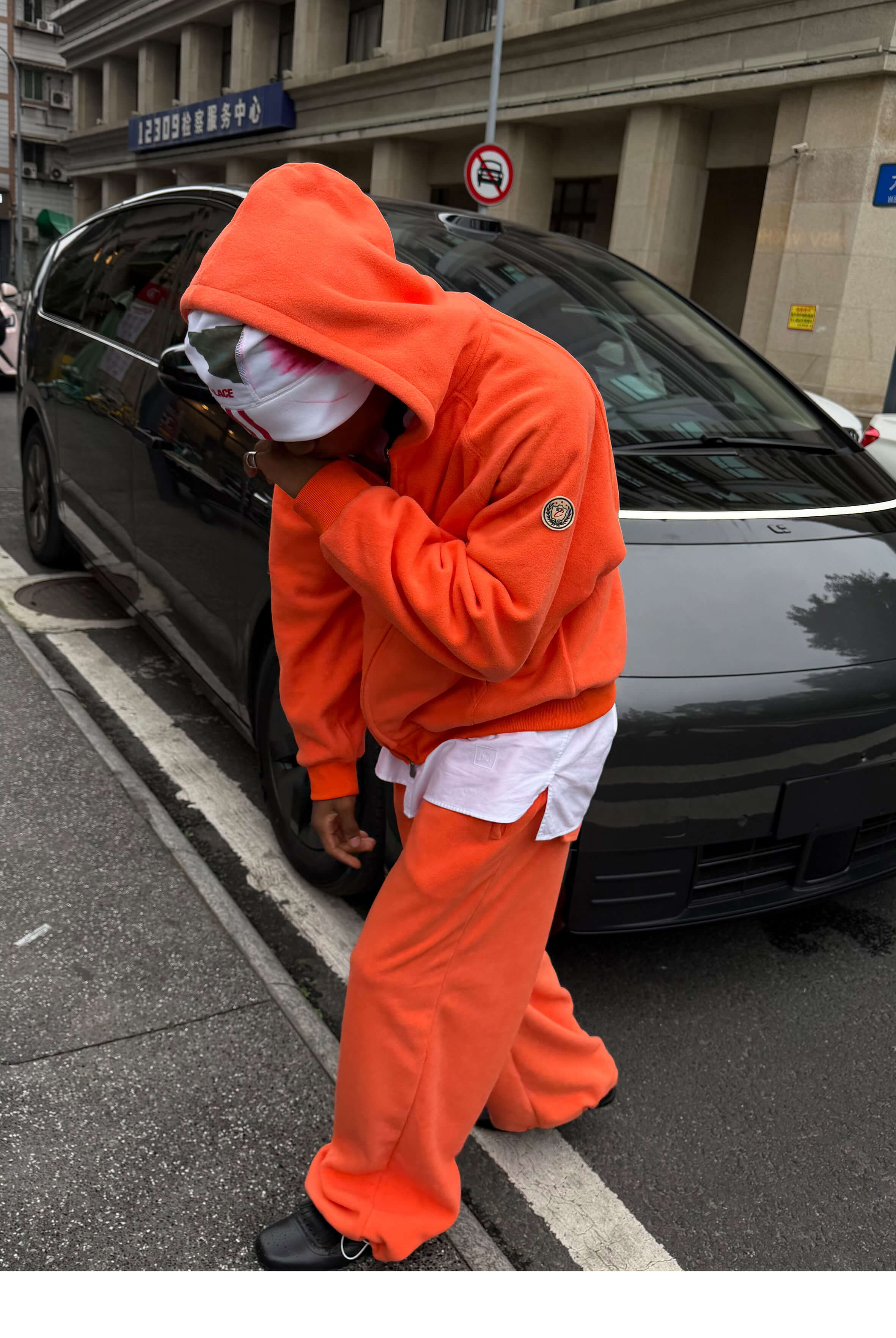 STEEPC Fleece Zip Up Hoodie and Sweatpants Set