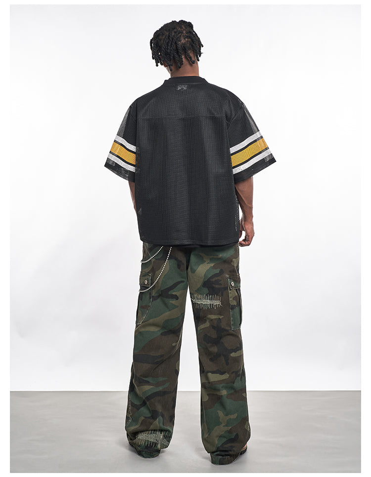 F3F Select Letter Printed Mesh Hockey Jersey