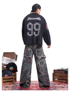 F3F Select 99 V Neck Mesh Long Sleeve Jersey