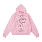 1807 ROLLTHEDICE Vintage Printed Distressed Hoodie